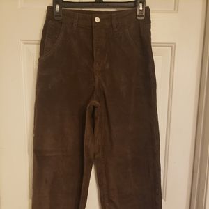 Shein  High waist corduroy pants-small
